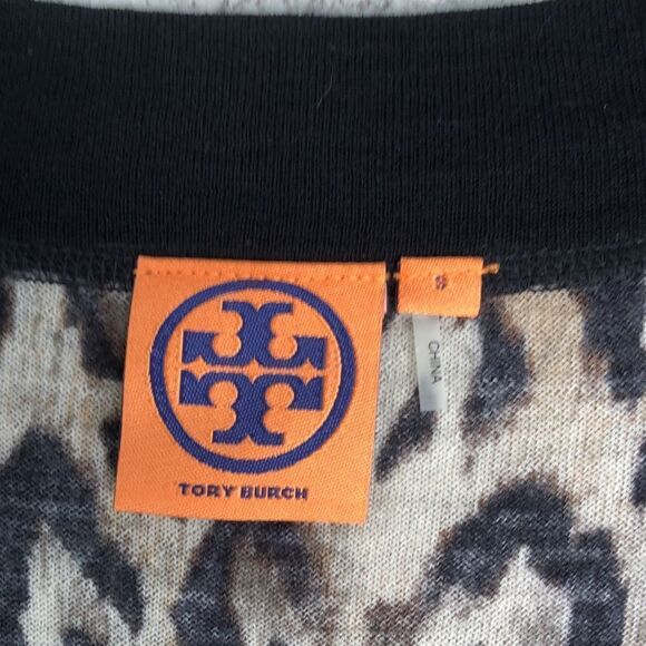 Tory Burch animal print sweater - Picture 5 of 6